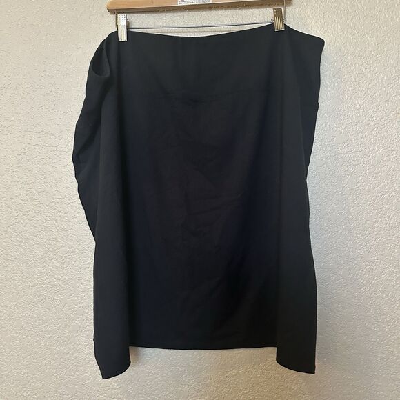 J Jill Black Pencil Skirt 3x Plus Stretch Wearever Collection Smooth Fit - Picture 6 of 6